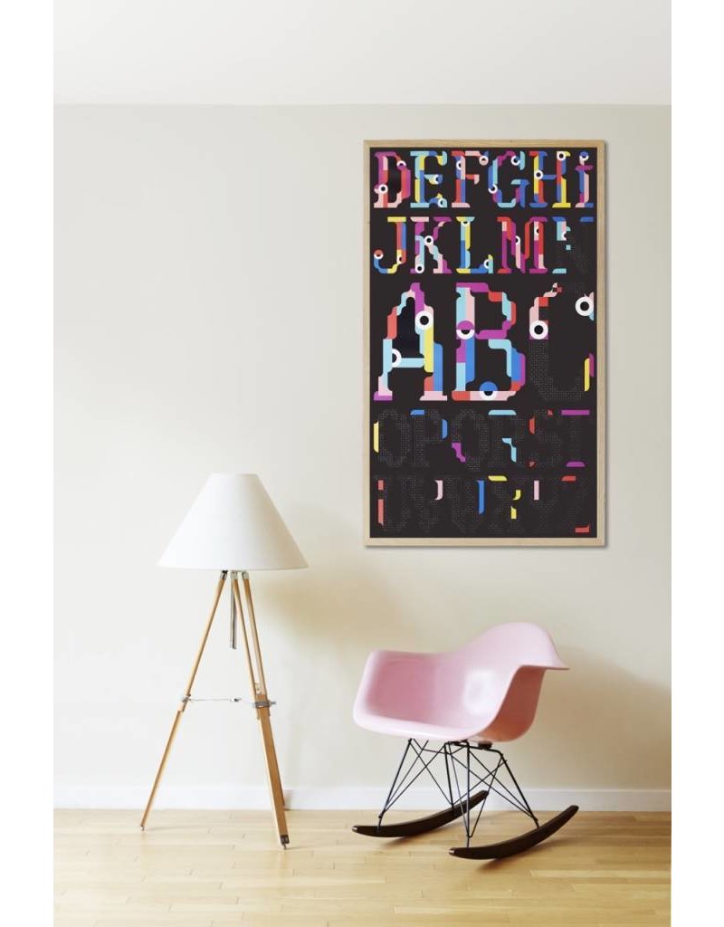 Buy Poppik Make Your Own Sticker Poster Alphabet | Yallatoys.com