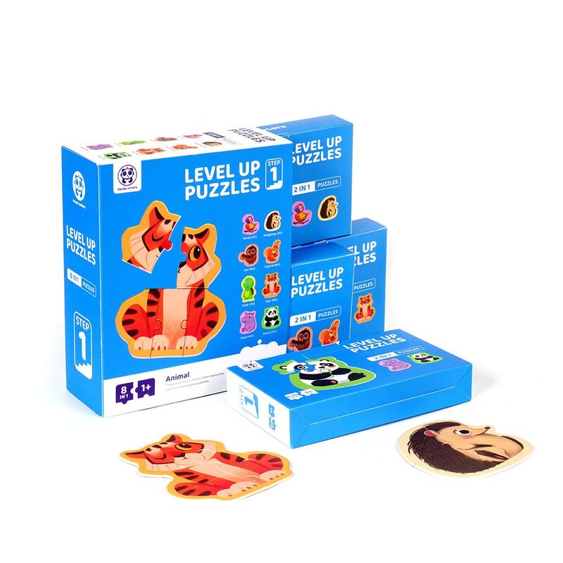 Buy Panda Juniors Level Up 8 in 1 Jigsaw Puzzle Step1 | Yallatoys.com