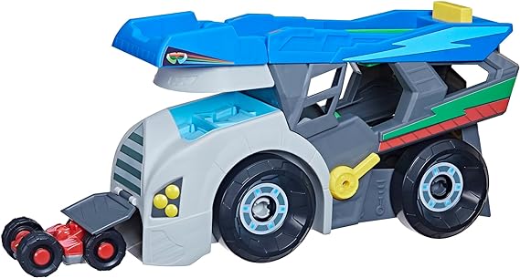 Buy PJ Mask Power Heroes Hero Hauler Truck Playset with 2 Duo Racer Superhero Toy Cars | Yallatoys.com