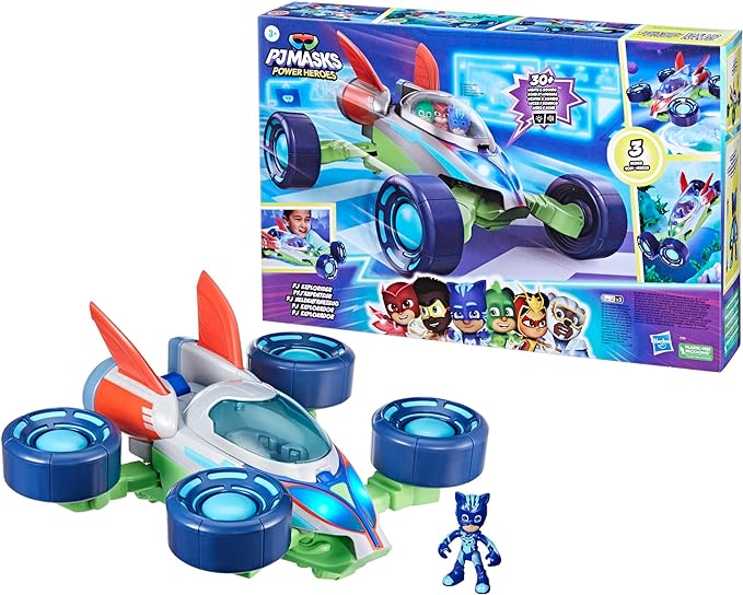 Buy PJ Masks Power Heroes PJ Explorider Converting Vehicle with 3 Modes | Yallatoys.com