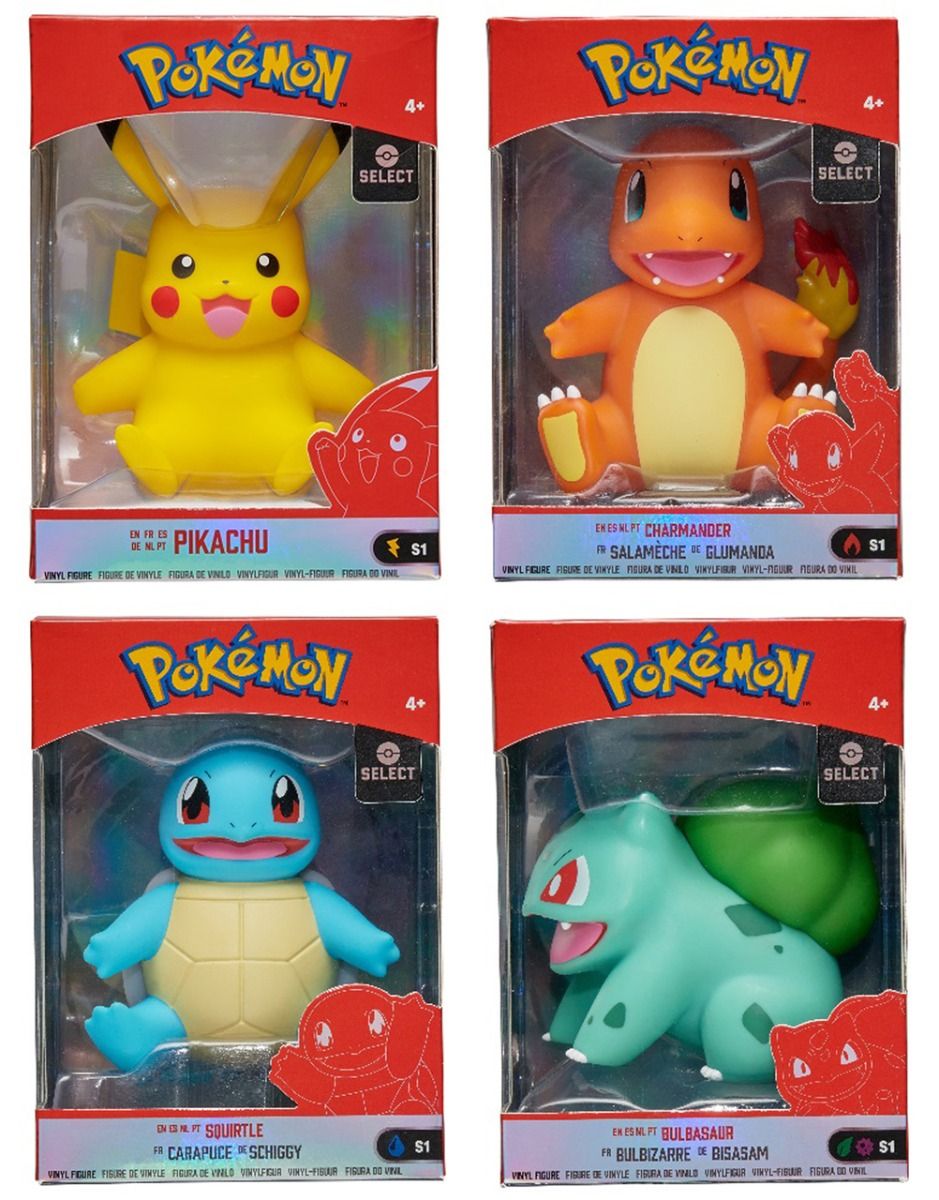 Buy Pokemon Vinyl 4inch Figure Pack (Sold Separately Subject to Availability) | Yallatoys.com