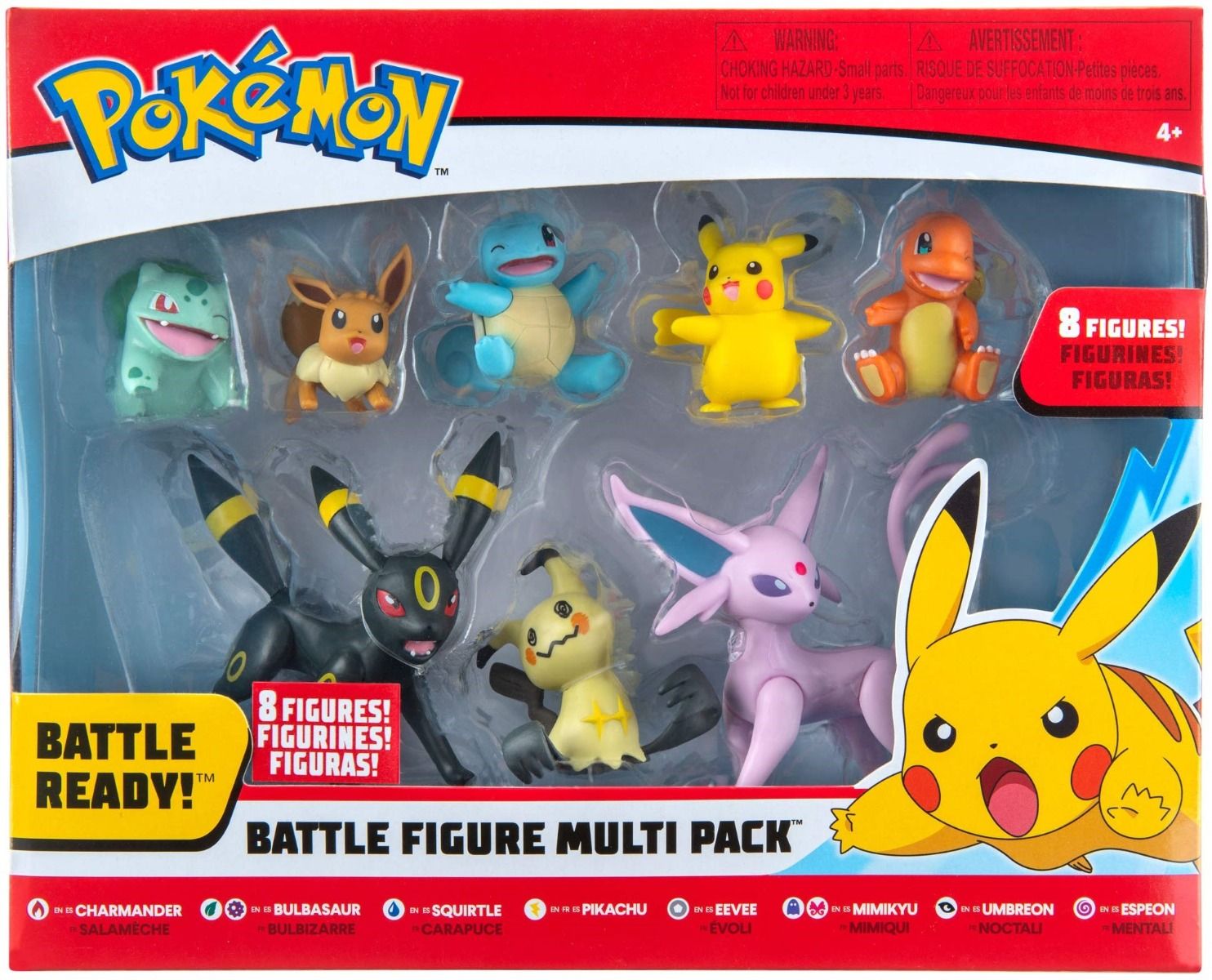 Buy Pokemon Battle Figure Multi 8 Pack (Sold Separately Subject to Availability) | Yallatoys.com