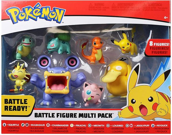 Buy Pokemon Battle Figure Multi 8 Pack (Sold Separately Subject to Availability) | Yallatoys.com