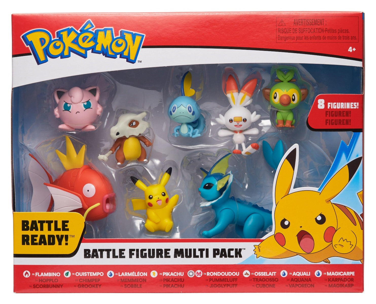 Buy Pokemon Battle Figure Multi 8 Pack (Sold Separately Subject to Availability) | Yallatoys.com