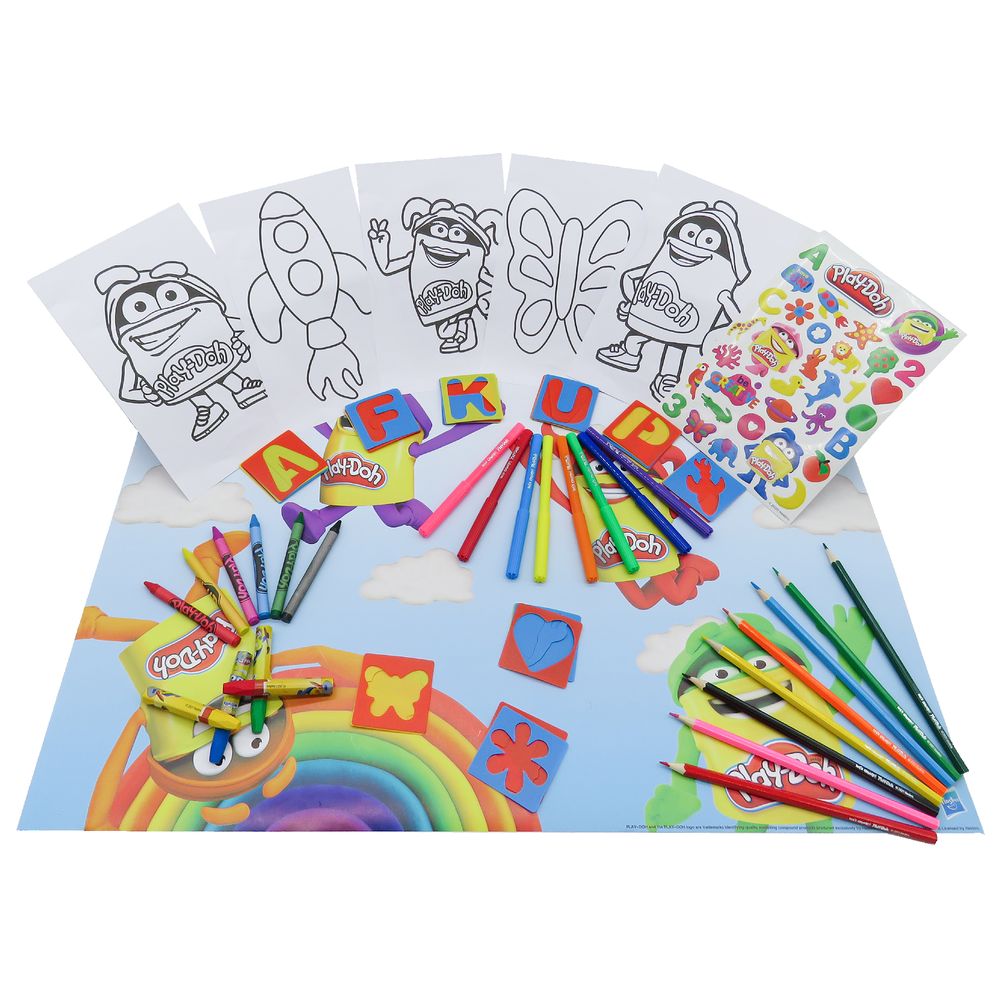 Buy Playdoh 67 Pieces Art Set In Jumbo Box | Yallatoys.com