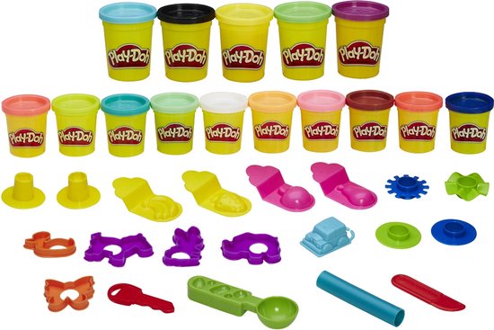 Buy Playdoh Set Mountain of Colours Play Set 20 Pieces | Yallatoys.com