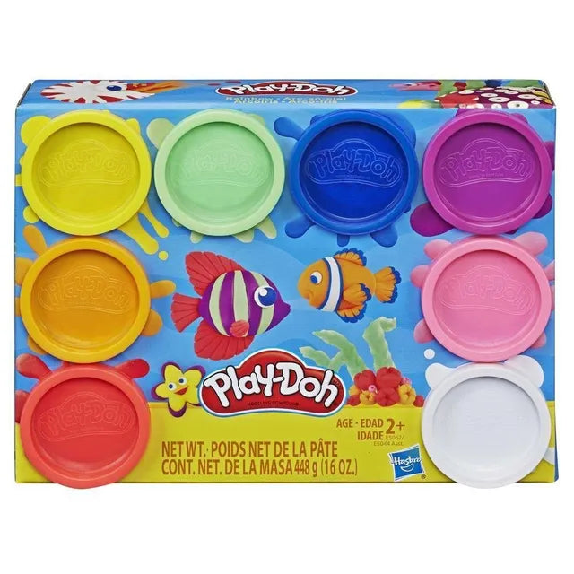 Buy PlayDoh 8 Pack Rainbow | Yallatoys.com