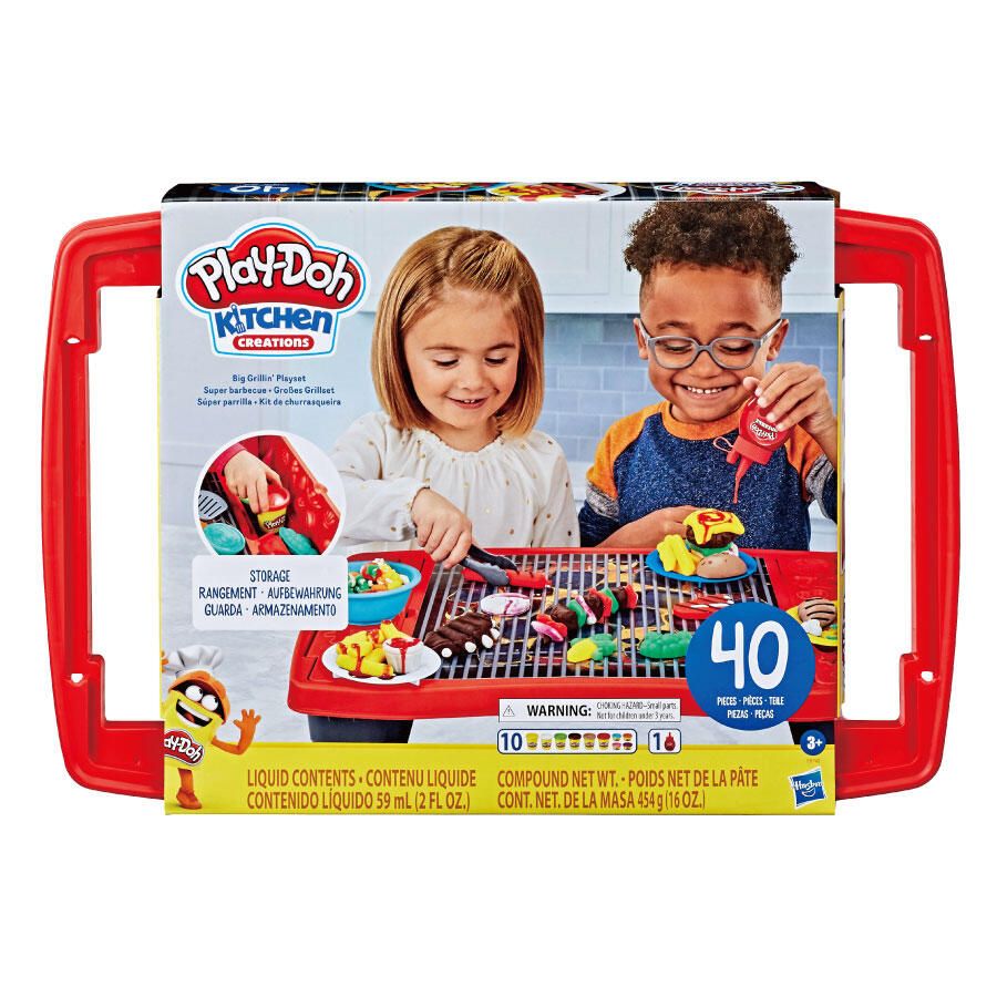 Buy Play Doh Kitchen Creations Big Grilling Playset | Yallatoys.com