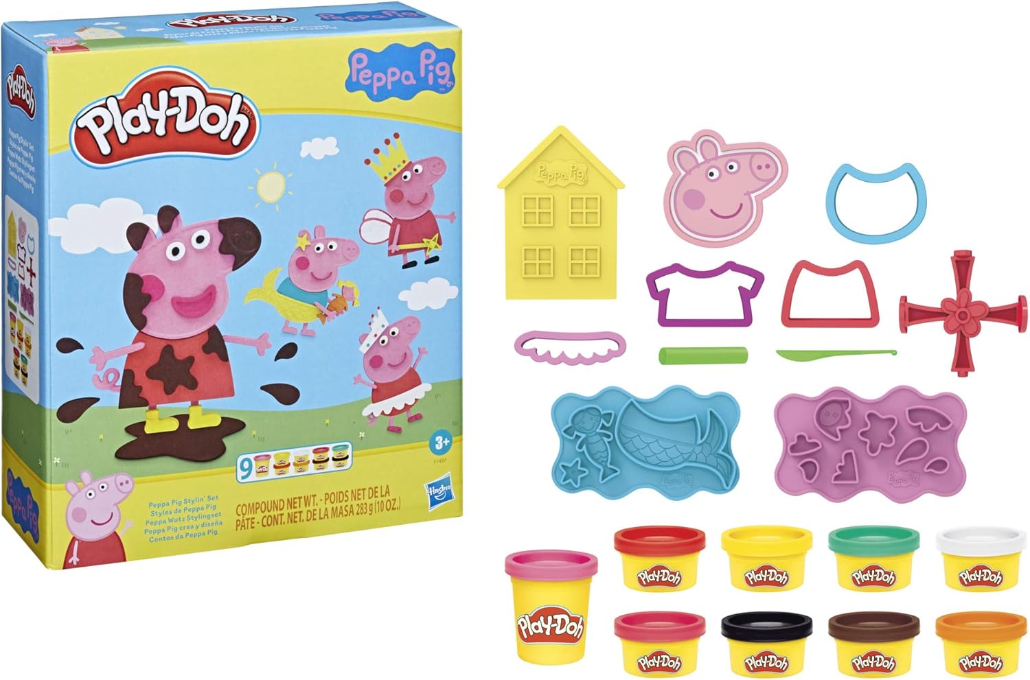 Buy Playdoh Peppa Stylin Set | Yallatoys.com