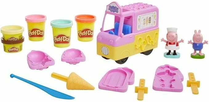 Buy Playdoh Peppa Ice Cream Playset | Yallatoys.com