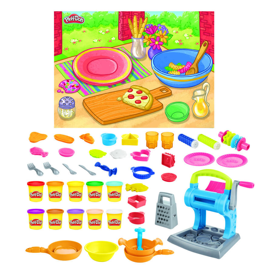 Buy Playdoh Pasta Dinner Playset | Yallatoys.com
