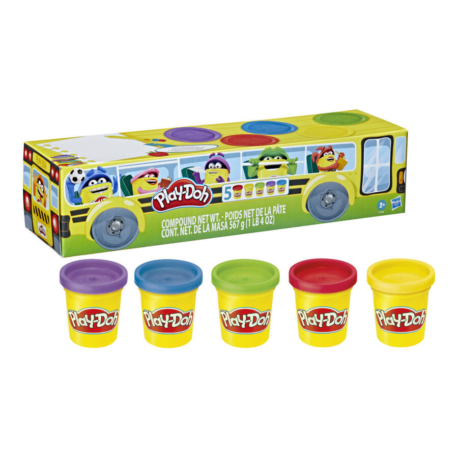 Buy Play Doh Back to School 5 Pack of Modeling Compound | Yallatoys.com