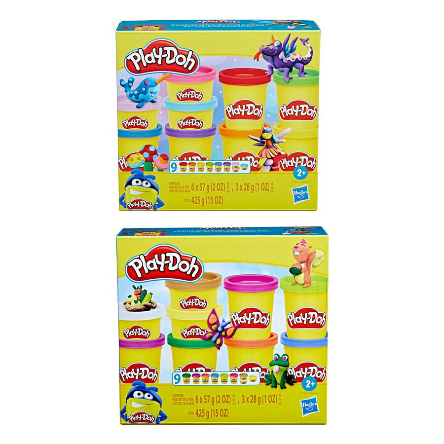 Buy Play Doh Colorful Compound 9 Pack (Sold Separately Subject to Availability) | Yallatoys.com