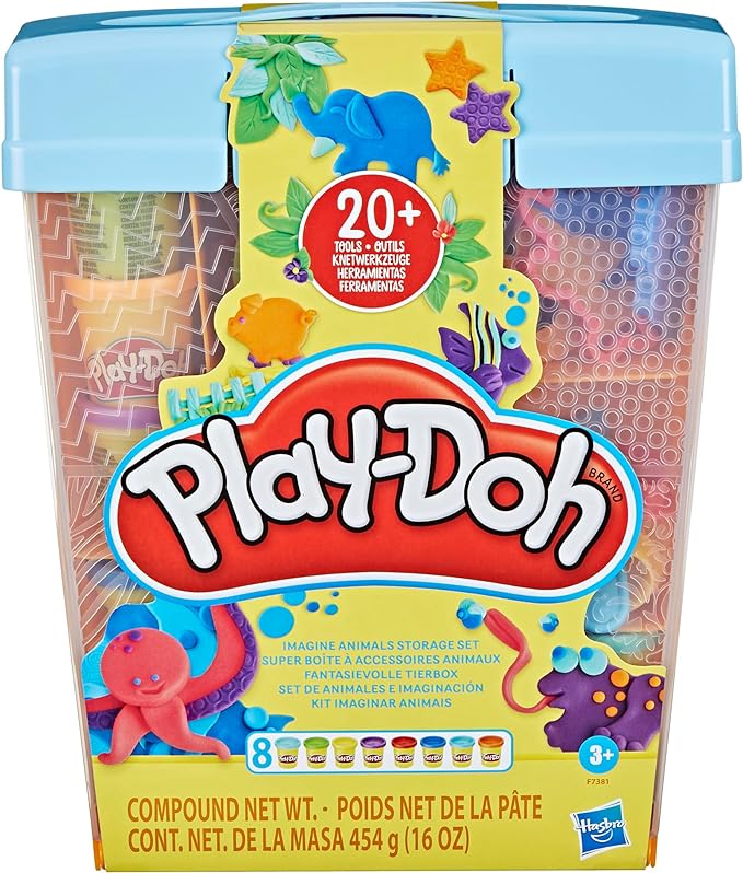 Buy Play Doh Imagine Animals Storage Set | Yallatoys.com