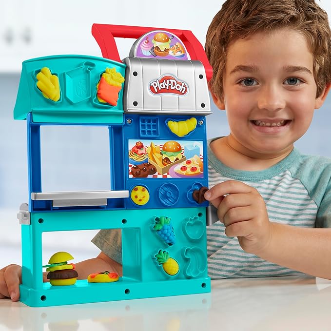 Buy Play Doh Kitchen Creations Busy Chefs Restaurant Playset | Yallatoys.com
