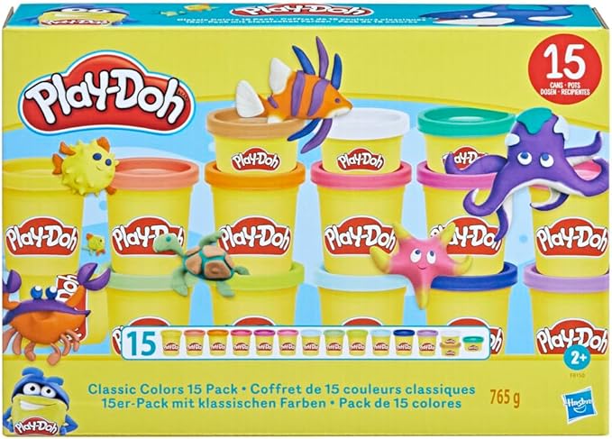 Buy Play Doh Classic Colors 15 Pack of Modeling Compound | Yallatoys.com