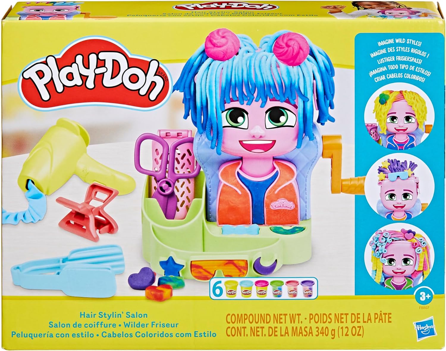 Buy Playdoh Hair Styling Salon Playset | Yallatoys.com