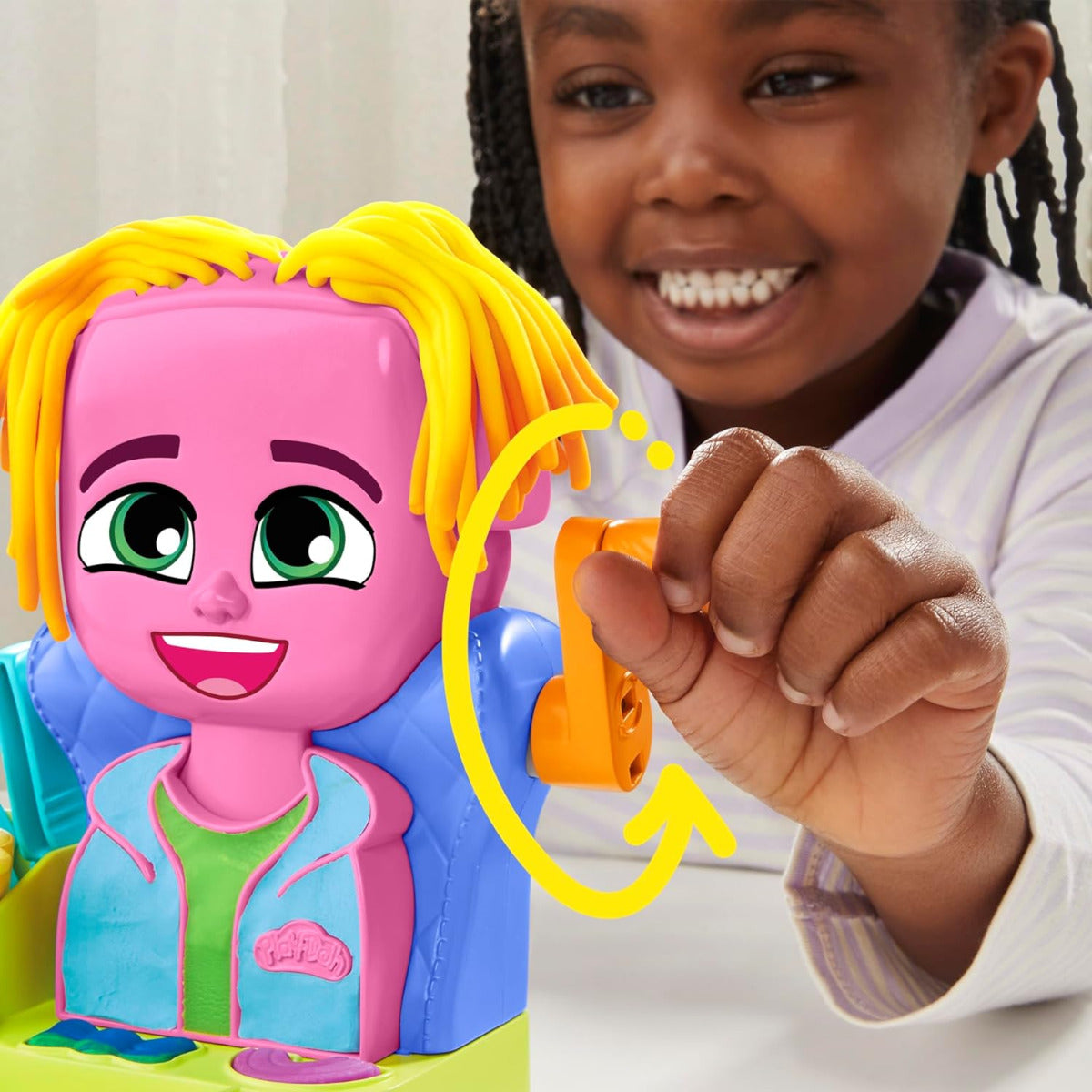 Buy Playdoh Hair Styling Salon Playset | Yallatoys.com