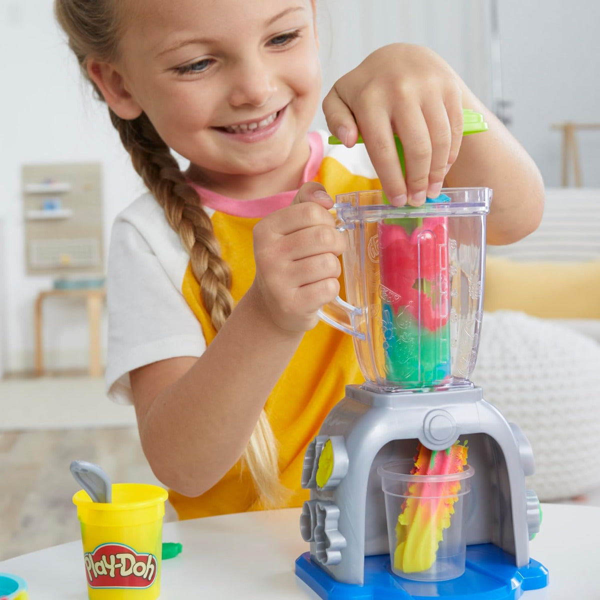 Buy Play Doh Swirling Smoothies Toy Blender Playset | Yallatoys.com