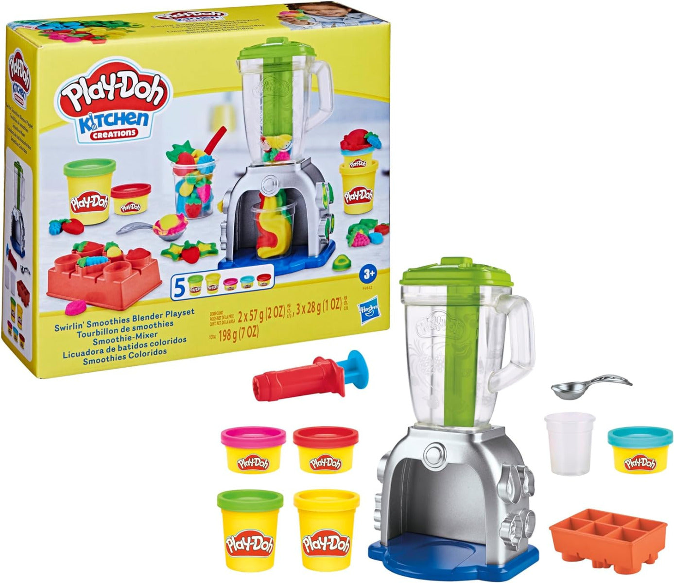 Buy Play Doh Swirling Smoothies Toy Blender Playset | Yallatoys.com