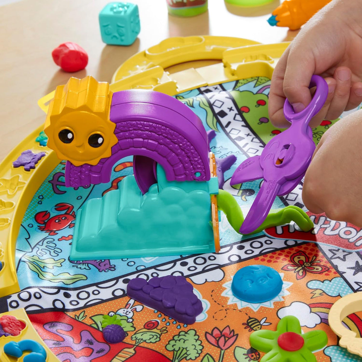 Buy Play-Doh Fold and Go Playmat Starter Set | Yallatoys.com