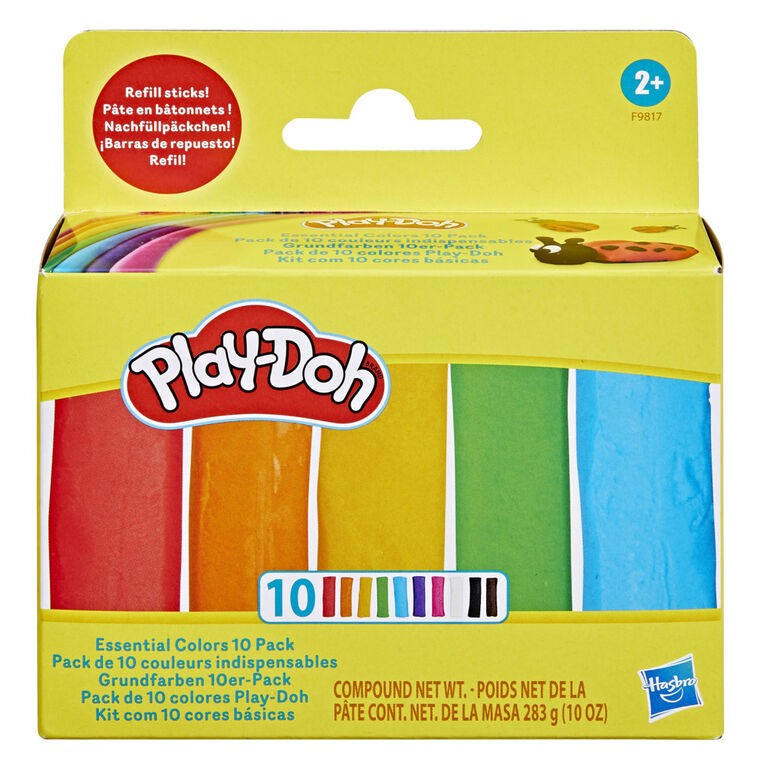 Buy Play Doh Essential Colors 10 Pack | Yallatoys.com