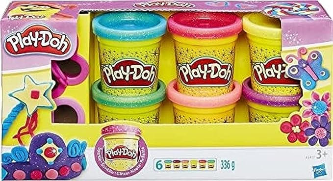 Buy Playdoh Sparkle Compound Collection | Yallatoys.com