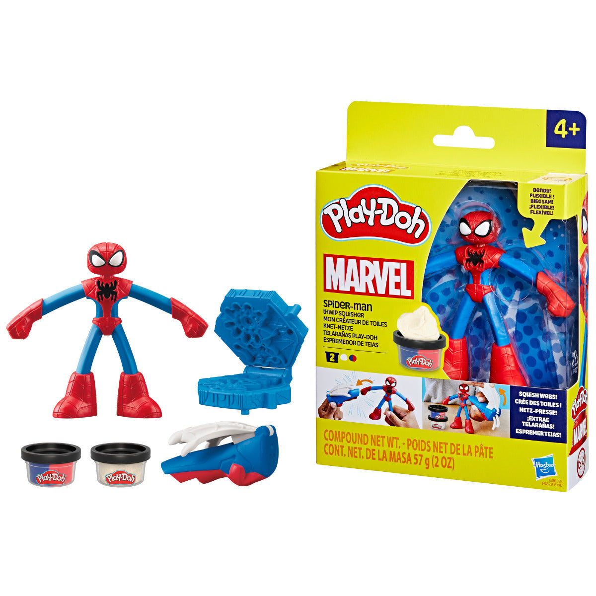 Buy Play Doh Marvel Spider Man Thwip Squisher | Yallatoys.com