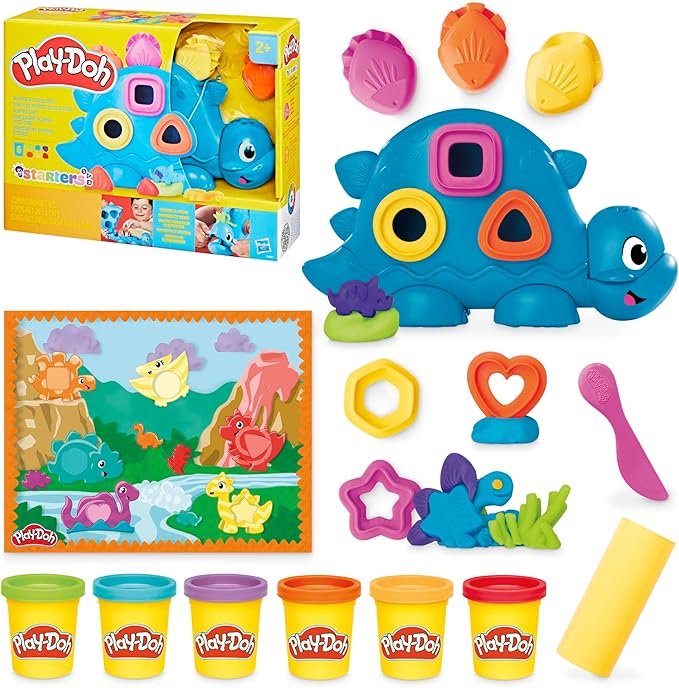 Buy Play Doh Shapes And Colors Dino Starter Set | Yallatoys.com