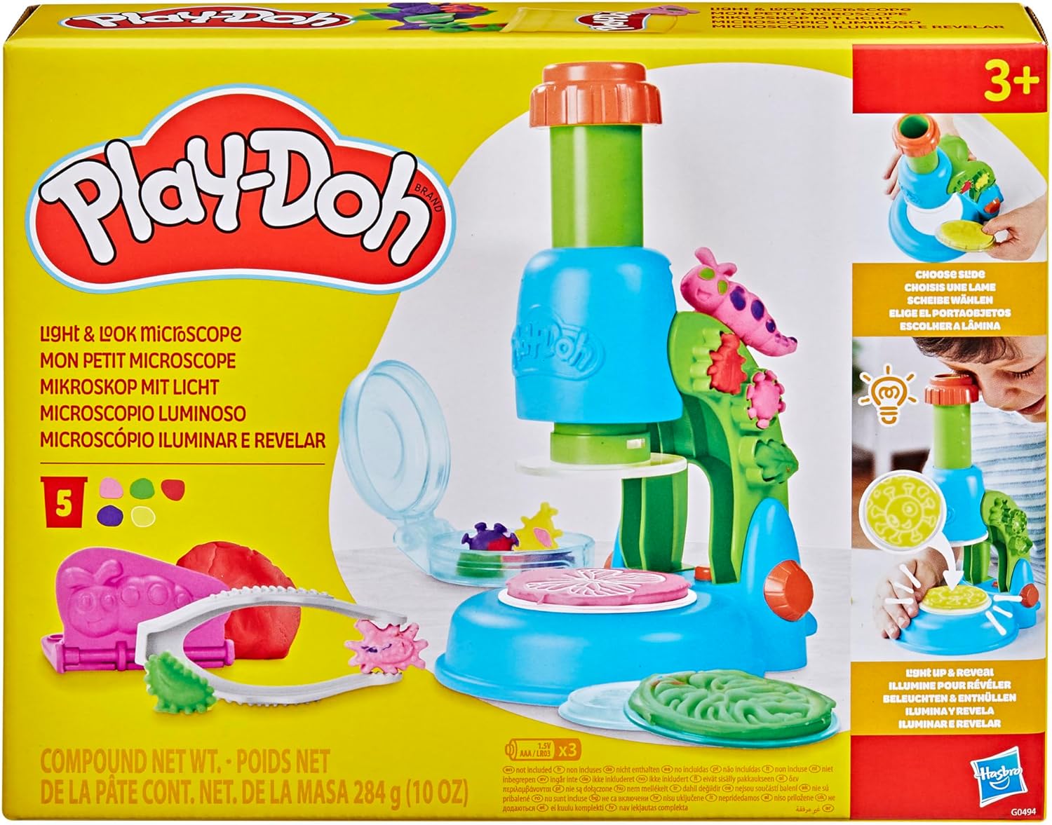 Buy Playdoh Light And Look Microscope | Yallatoys.com