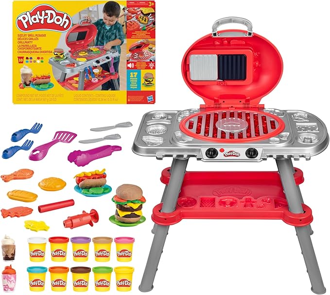 Buy Play Doh Sizzling Grill Playset With Lights And Sounds | Yallatoys.com