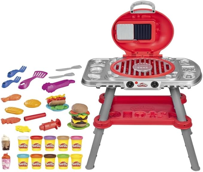 Buy Play Doh Sizzling Grill Playset With Lights And Sounds | Yallatoys.com