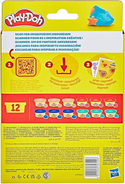 Buy Play Doh Non Toxic Treats and Party Favours 12 Pack | Yallatoys.com