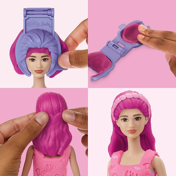 Buy Play Doh Barbie Hearts and Hair Set | Yallatoys.com