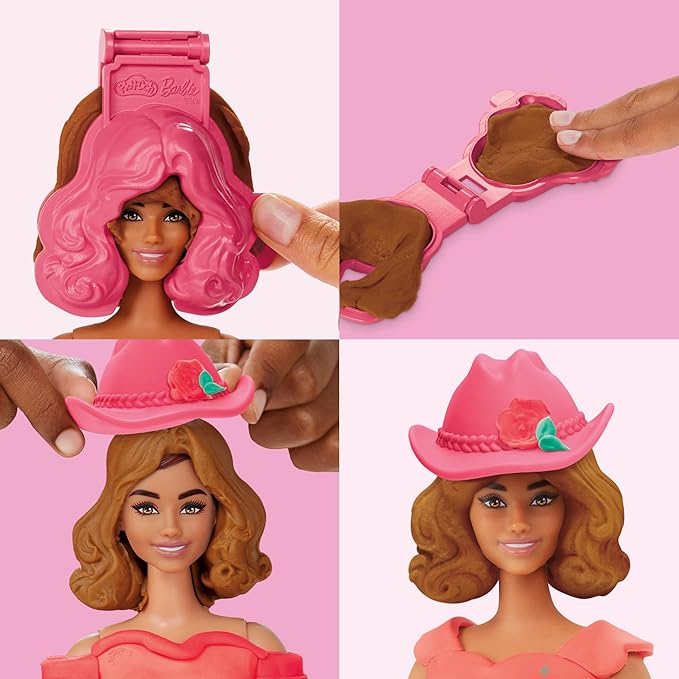 Buy Play Doh Barbie Florals And Fringe Set | Yallatoys.com