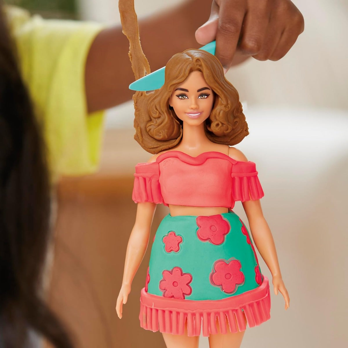 Buy Play Doh Barbie Florals And Fringe Set | Yallatoys.com