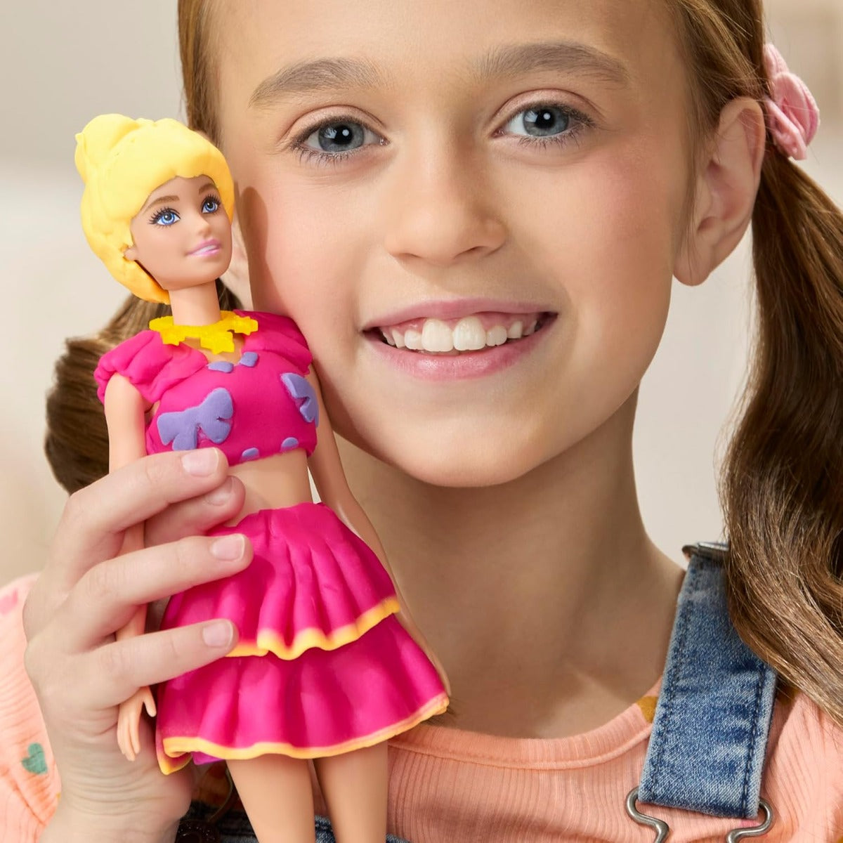 Buy Play Doh Barbie Ruffles And Bows Set | Yallatoys.com