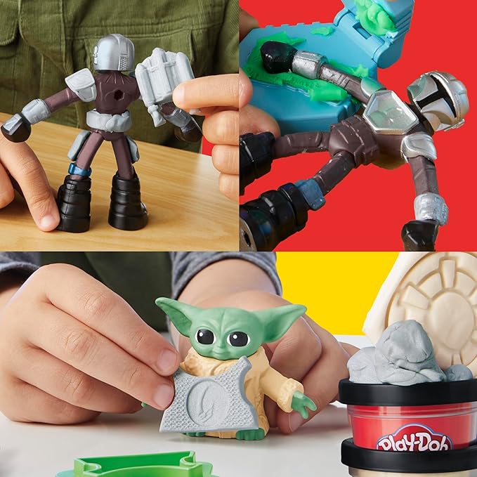 Buy Play Doh Star Wars The Mandalorian Launching Speeder Playset | Yallatoys.com