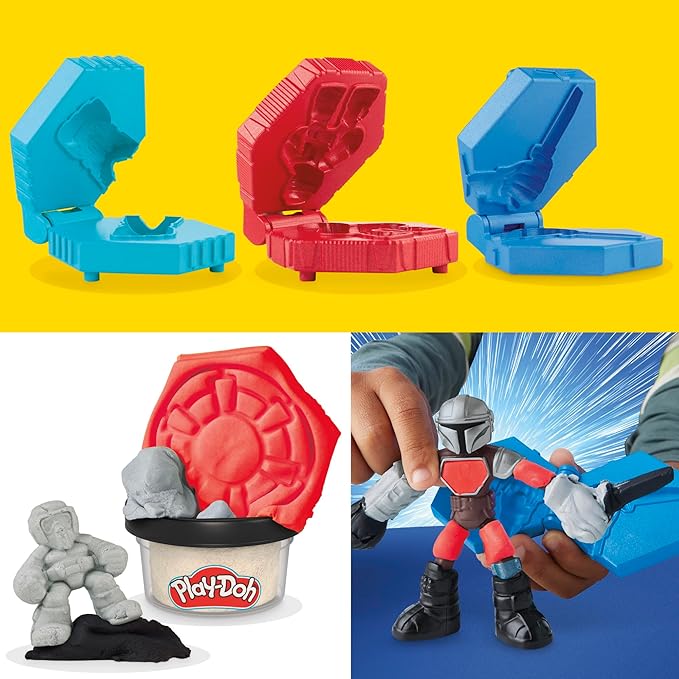 Buy Play Doh Star Wars The Mandalorian Launching Speeder Playset | Yallatoys.com