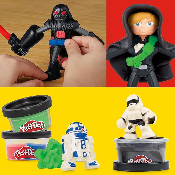 Buy Play Doh Star Wars Squish And Slice Lightsabers Playset | Yallatoys.com