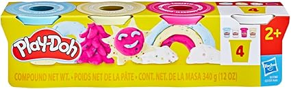 Buy Play Doh 4 Pack Confetti Compound | Yallatoys.com