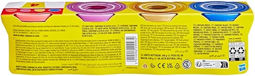 Buy Play Doh Pack of 4 Shimmer Clay | Yallatoys.com