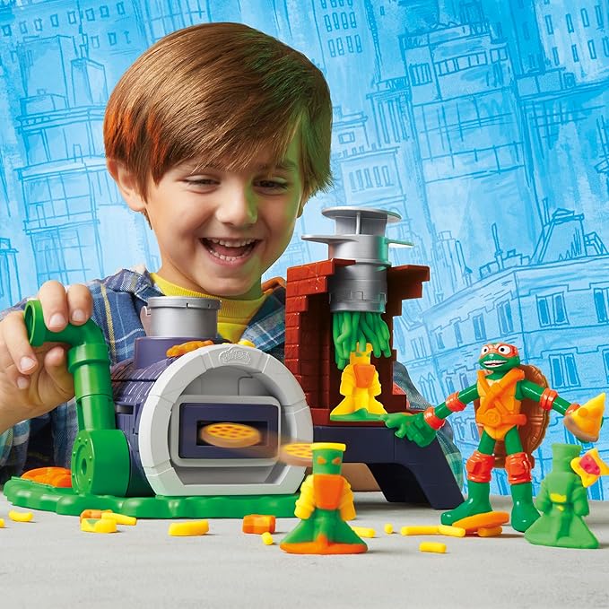 Buy Play Doh Teenage Mutant Ninja Turtles Slice and Blast Pizza Playset | Yallatoys.com