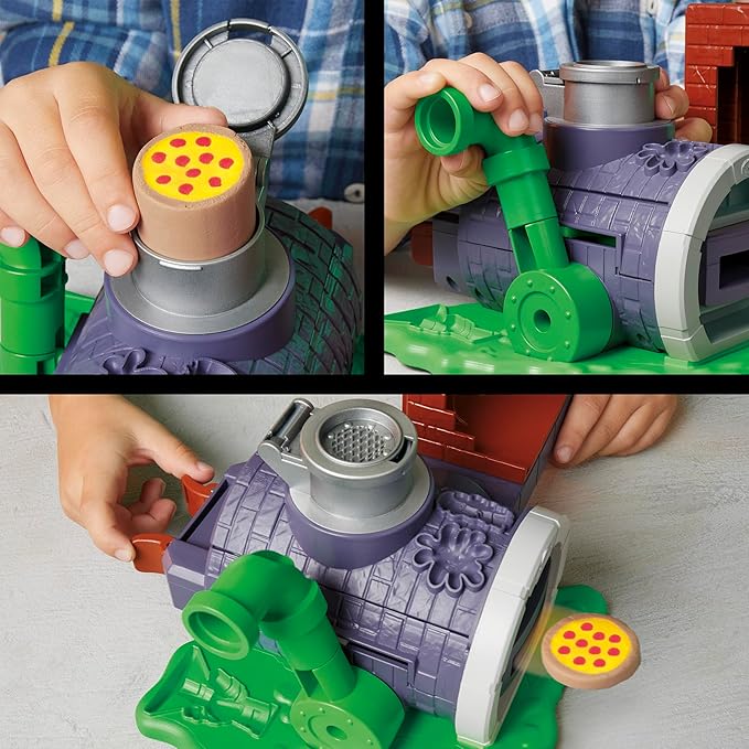 Buy Play Doh Teenage Mutant Ninja Turtles Slice and Blast Pizza Playset | Yallatoys.com