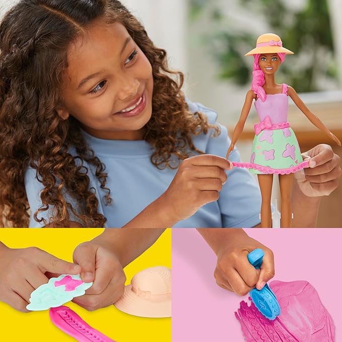 Buy Play Doh Barbie Garden Party Designer Doll | Yallatoys.com