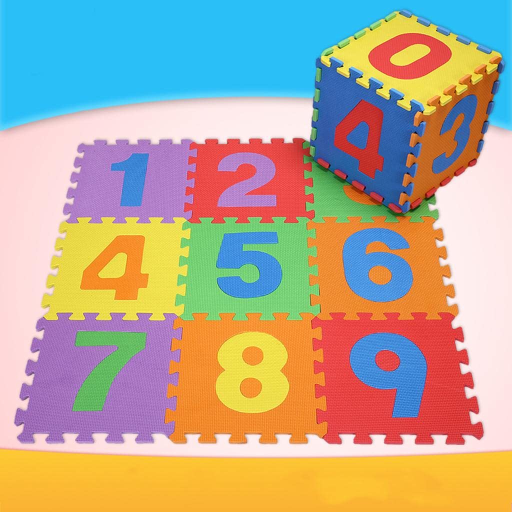 Buy Eva Numbers Puzzle Mats 10 Pcs Set | Yallatoys.com
