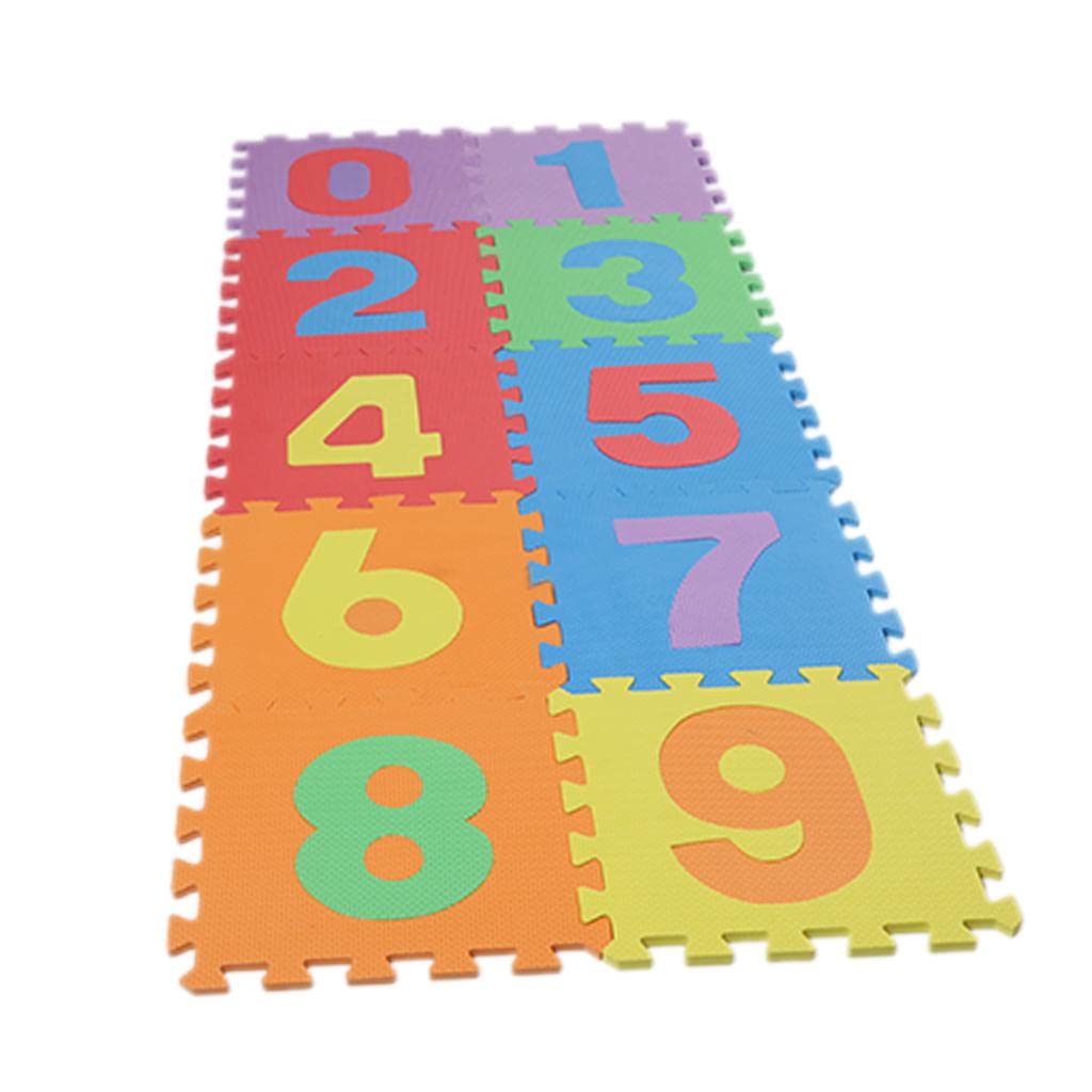 Buy Eva Numbers Puzzle Mats 10 Pcs Set | Yallatoys.com