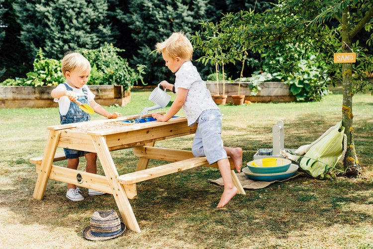 Buy Plum Surfside Wooden Sand & Water Picnic Table | Yallatoys.com