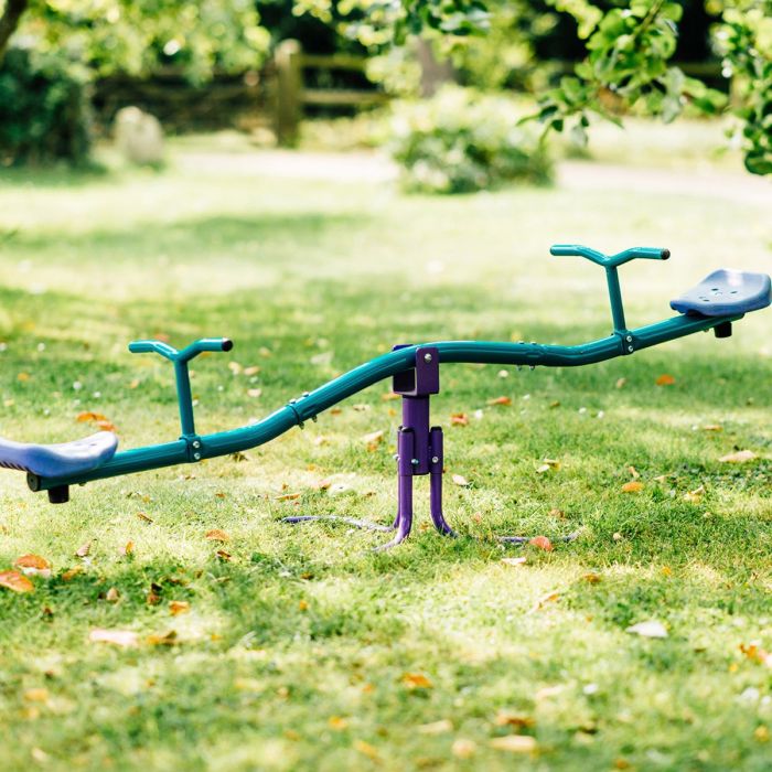 Buy Plum Rotating See Saw Purple Teal | Yallatoys.com