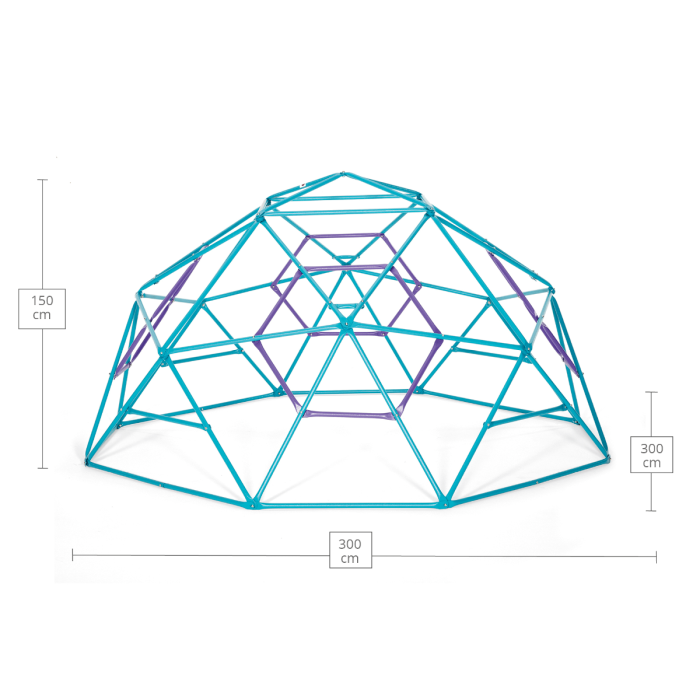 Buy Plum Phobos Metal Dome Teal Purple | Yallatoys.com
